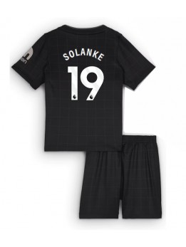 Tottenham Hotspur Dominic Solanke #19 Replika Borta Kläder Barn 2025-26 Kortärmad (+ byxor)